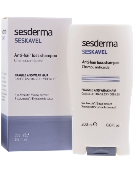 Sesderma Seskavel Champú Anticaída, 200 Ml