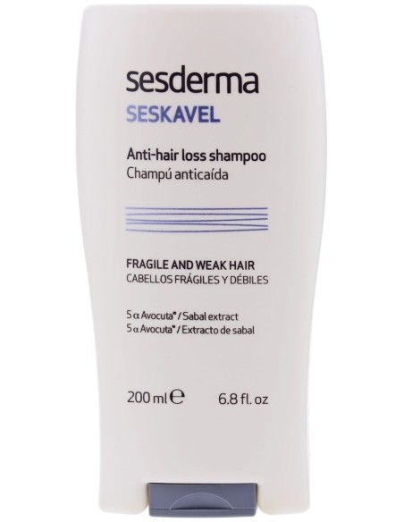 Sesderma Seskavel Champú Anticaída, 200 Ml