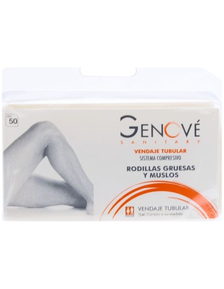 Genocure Vendaje Tubular Compresivo Rodillas Gruesas Y Muslos Ref.50, 1 Ud