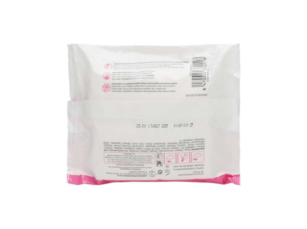 Farline Toallitas Desmaquillantes, 20 Uds