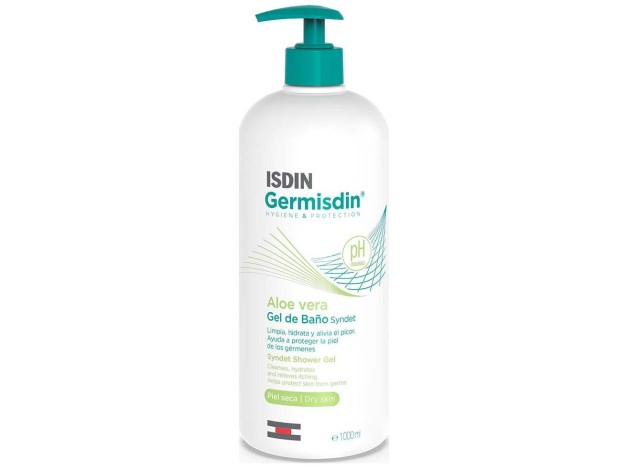 Isdin Germisdin Aloe Vera Higiene Corporal, 1 L