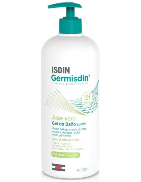 Isdin Germisdin Aloe Vera Higiene Corporal, 1 L