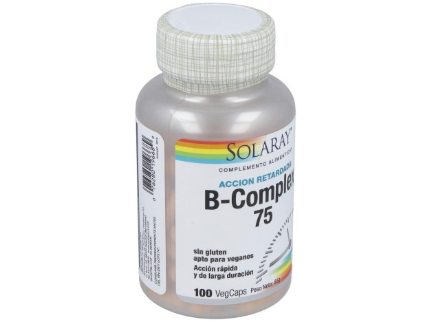 B Complex Accion Retardada 75 Mg. 100Cap.