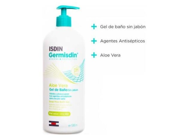 Isdin Germisdin Aloe Vera Higiene Corporal, 1 L