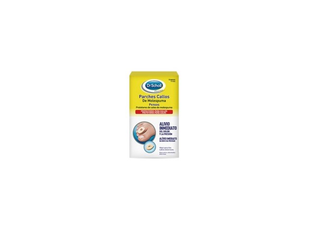 Scholl Parches Callos Molespuma Escudo, 9 Uds