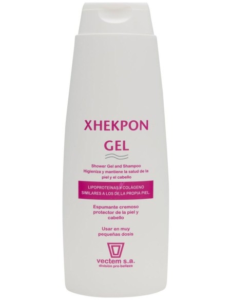 Xhekpon Gel Dermoprotector Con Colágeno Hidrolizado, 400 Ml