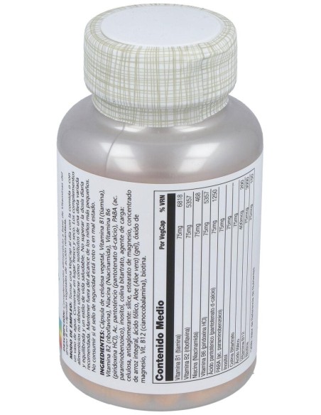 B Complex Accion Retardada 75 Mg. 100Cap.