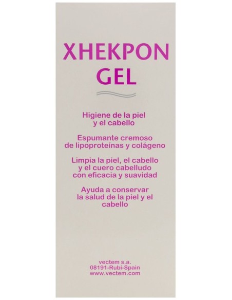 Xhekpon Gel Dermoprotector Con Colágeno Hidrolizado, 400 Ml