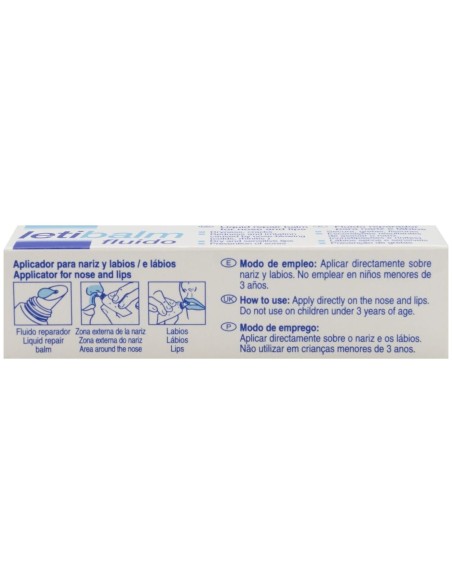 Letibalm Fluido Reparador Nariz Y Labios, 10 Ml