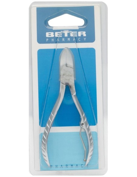 Beter Alicates Manicura De Uñas Superpuesto Inoxidable, 1 Ud