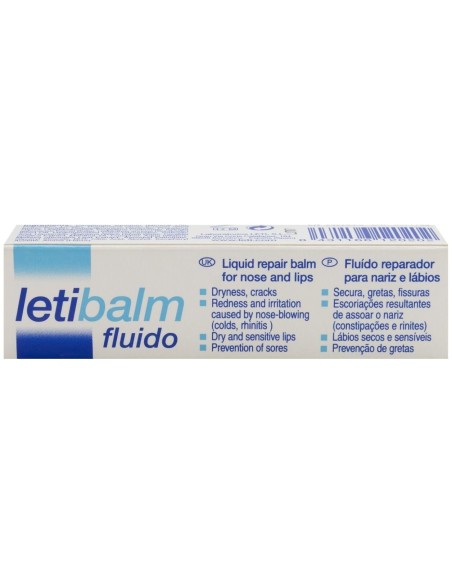 Letibalm Fluido Reparador Nariz Y Labios, 10 Ml
