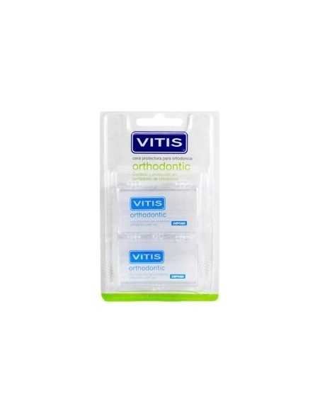 Cera Ortodoncia Protectora Rozadura Vitis Orthodontic, 5 Uds