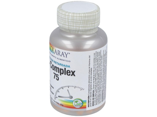 B Complex Accion Retardada 75 Mg. 100Cap.