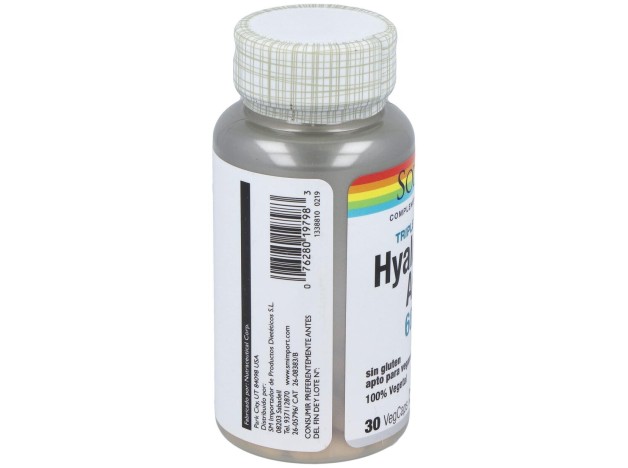 Solaray Hyaluronic Acid 60Mg 30Cáps