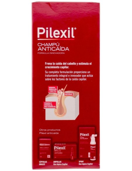Pilexil Champú Anticaída, 300 Ml