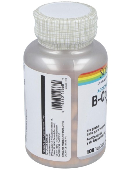 B Complex Accion Retardada 75 Mg. 100Cap.