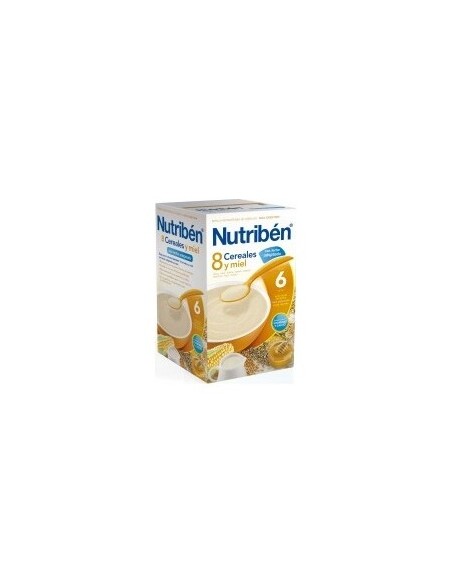 Nutribén 8 Cereales Con Toque De Miel Y Leche Adapta, 600 G