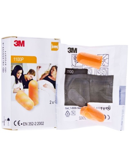 3M Tapones Para El Ruido De Poliuretano 2 Pares