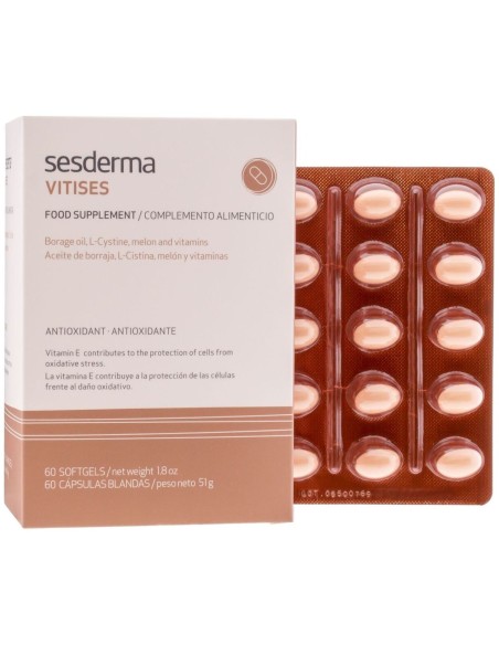 Sesderma Vitises, 60 Cápsulas
