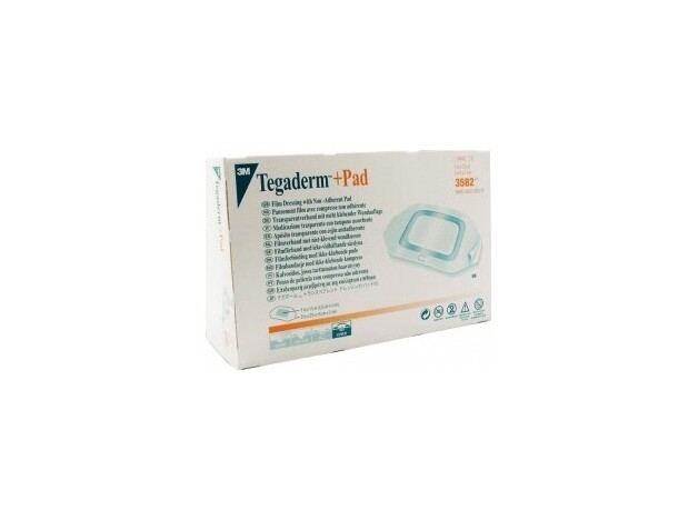 Tegaderm + Pad Apósito Transparente 9X15Cm 5Uds