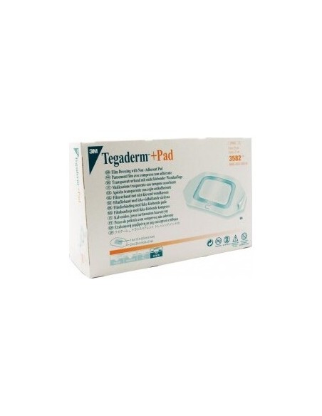 Tegaderm + Pad Apósito Transparente 9X15Cm 5Uds