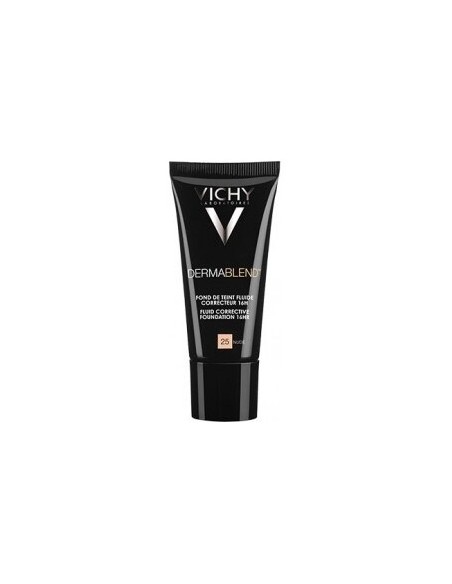 Vichy Dermablend Fondo De Maquillaje Corrector 25 Nude, 30 Ml