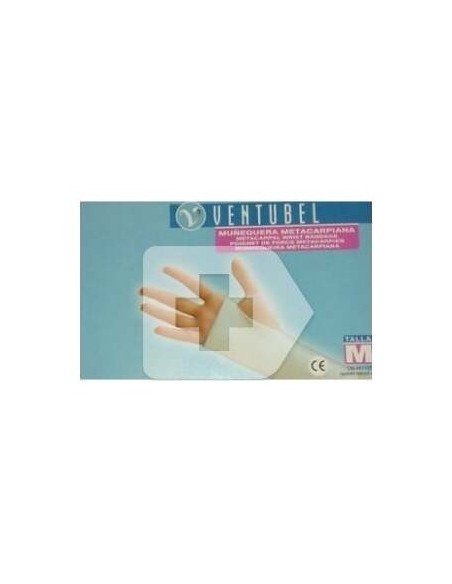 Ventubel Muñequera Metapulgar Talla Mediana, 1 Unidad