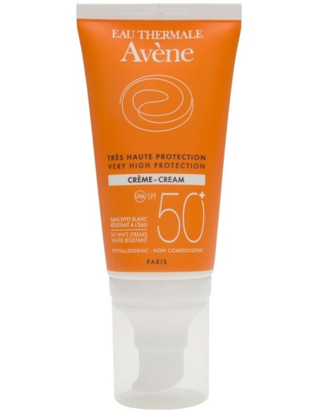 Avène Crema Solar Muy Alta Protección Spf50+ Piel Seca 50Ml