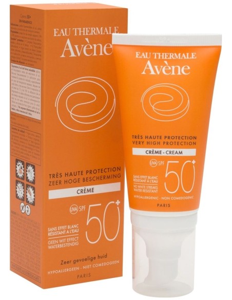Avène Crema Solar Muy Alta Protección Spf50+ Piel Seca 50Ml