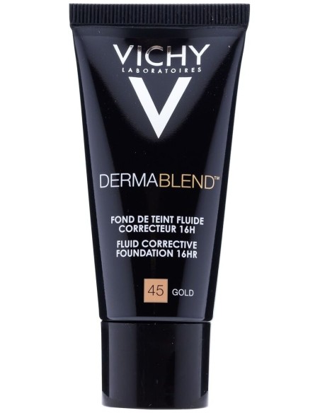 Dermablend Fondo De Maquillaje Corrector Vichy Cosmetica Correctora, 45 Gold