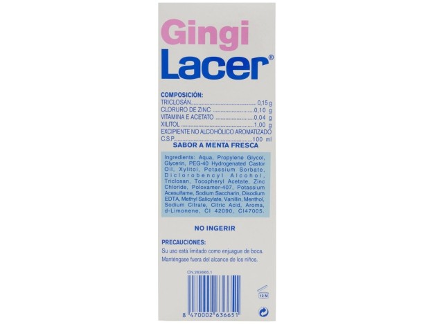 Lacer Gingilacer Encías Delicadas Colutorio 500Ml
