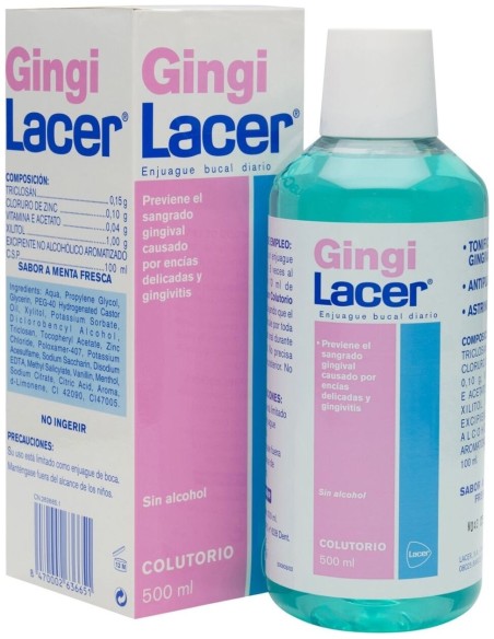 Lacer Gingilacer Encías Delicadas Colutorio 500Ml