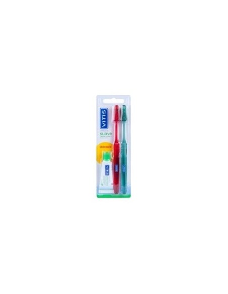 Pack Vitis Cepillo Suave + Pasta Dentífrica, 1 Ud