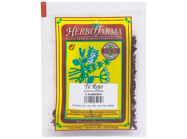 Macoesa Te Rojo Herbofarma 40Gr