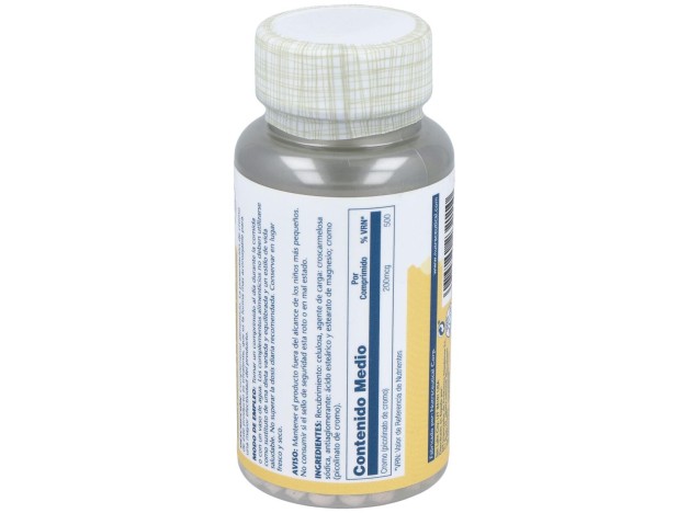 Solaray Chromium Picolinate 200 50 Tabletas
