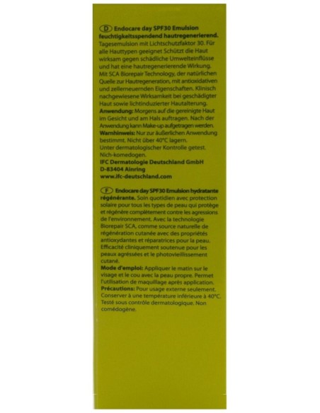 Endocare Day Emulsión Hidratante Y Regeneradora Spf30 40 Ml