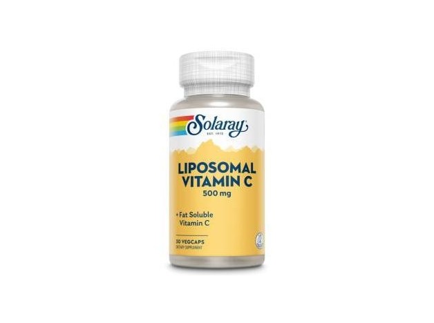 Solaray Liposomal Vitamin C 500Mg 30Caps