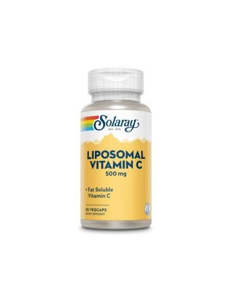 Solaray Liposomal Vitamin C 500Mg 30Caps