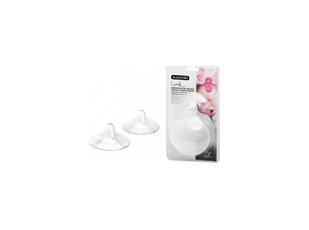 Suavinex Pezonera De Silicona Talla M, 2 Uds