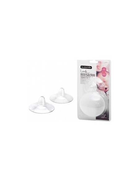 Suavinex Pezonera De Silicona Talla M, 2 Uds