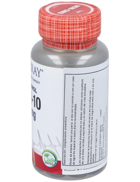 Solaray Ubiquinol Coenzima Q10 50Mg