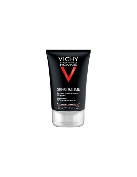 Vichy Homme Sensi Baume Bálsamo Calmante After-Shave, 75 Ml