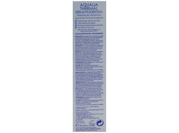 Vichy Aqualia Thermal Hidratación Dinámica...