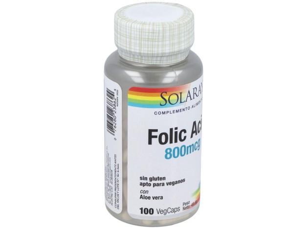 Acido Folico 800Mcg. 100Cap.