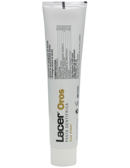 Lacer Oros Pasta Dentífrica, 125 Ml