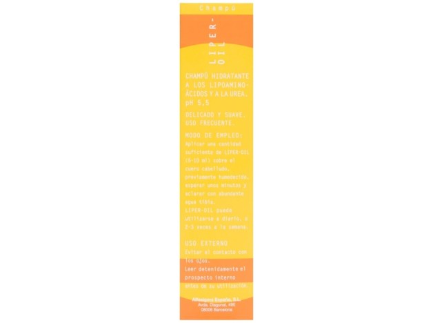 Liper Oil Champú, 200 Ml