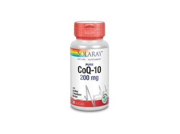 Solaray Pure Coq10 200Mg 30Caps