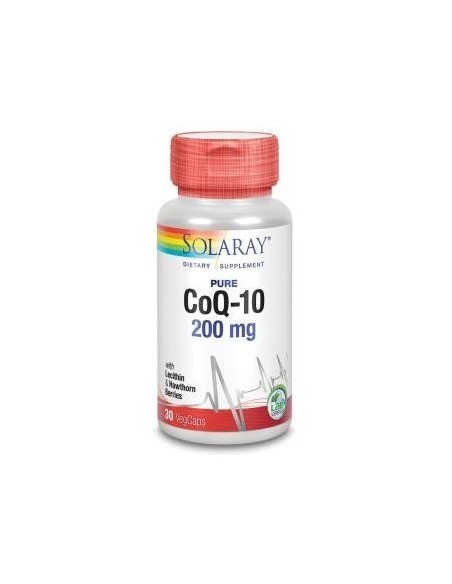 Solaray Pure Coq10 200Mg 30Caps