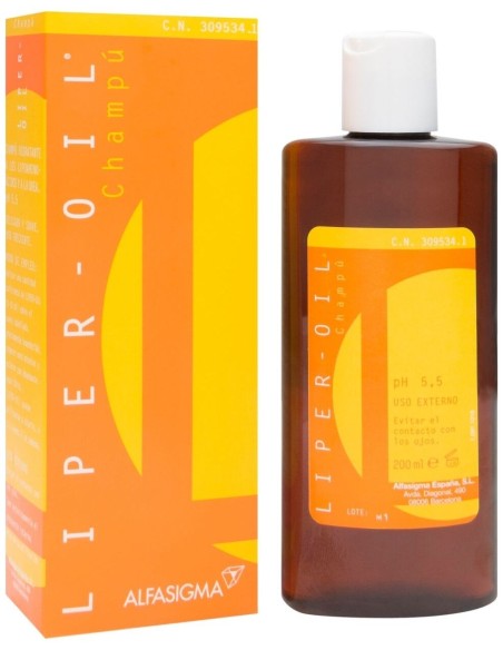 Liper Oil Champú, 200 Ml