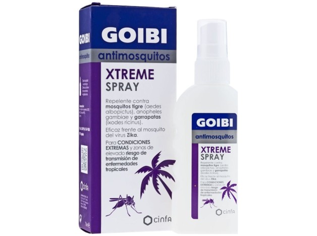 Goibi Antimosquitos Xtreme Spray Repelente, 75 Ml